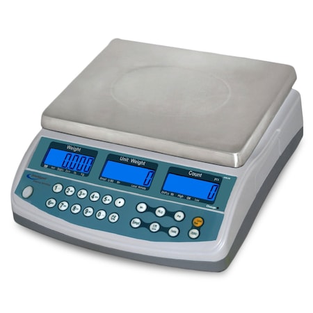 Tscale 60 lb, .001 lb, Counting Scale, 99 PLU, Triple Backlit LCD, Remote Scale Capable, 11x8" Platter IDC-60